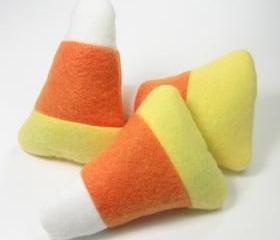 Candy Corn Catnip Cat Toy